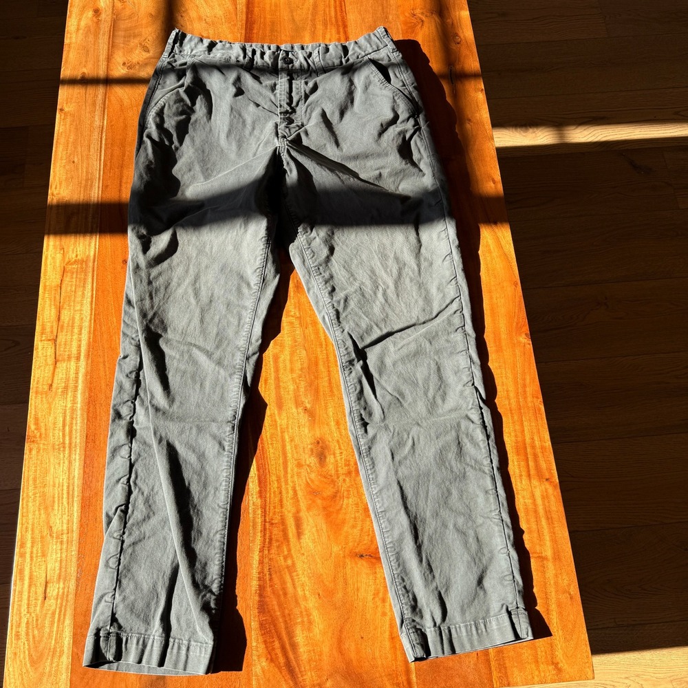 American Eagle Men's Flex Chino Gray Pants Size 32x34